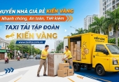 Chuyển nhà giá rẻ Kiến Vàng – Nhanh chóng, an toàn, tiết kiệm