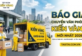 Báo giá chuyển văn phòng Kiến Vàng mới nhất 2026