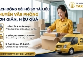 Cách đóng gói hồ sơ tài liệu chuyển văn phòng đơn giản, hiệu quả