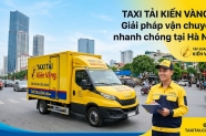 Taxi tải Kiến Vàng – Giải pháp vận chuyển nhanh chóng tại Hà Nội