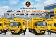 Những loại xe taxi tải Kiến Vàng phục vụ khách hàng hiệu quả